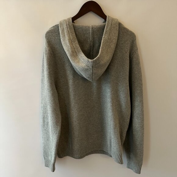 Gray Goodfellow Large Men's Hoodie Sweater - Picture 5 of 9